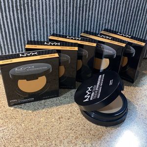 Lot of 5 NYX Hydra Touch powder foundation- Amber